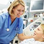 doctor comforting patient