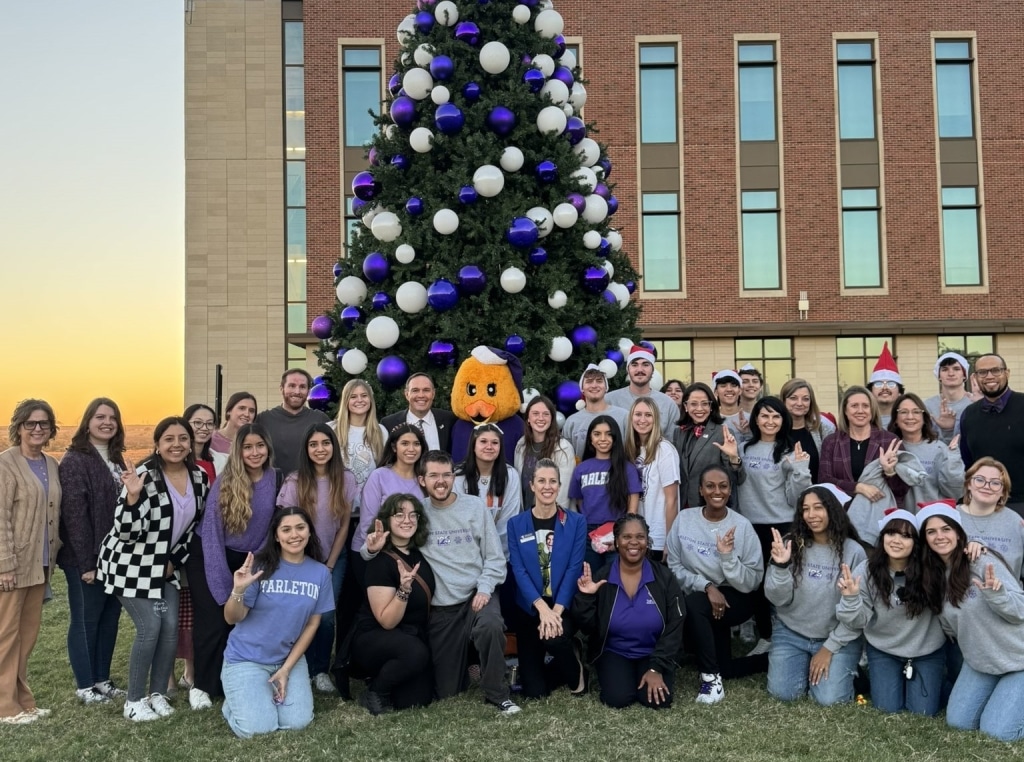 Celebrating Community and Tradition: Tarleton State University Fort Worth Campus' Inaugural Tree Lighting Ceremony